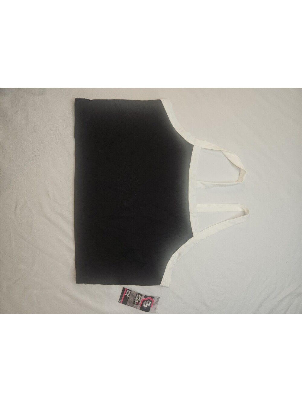 Black and white crop top